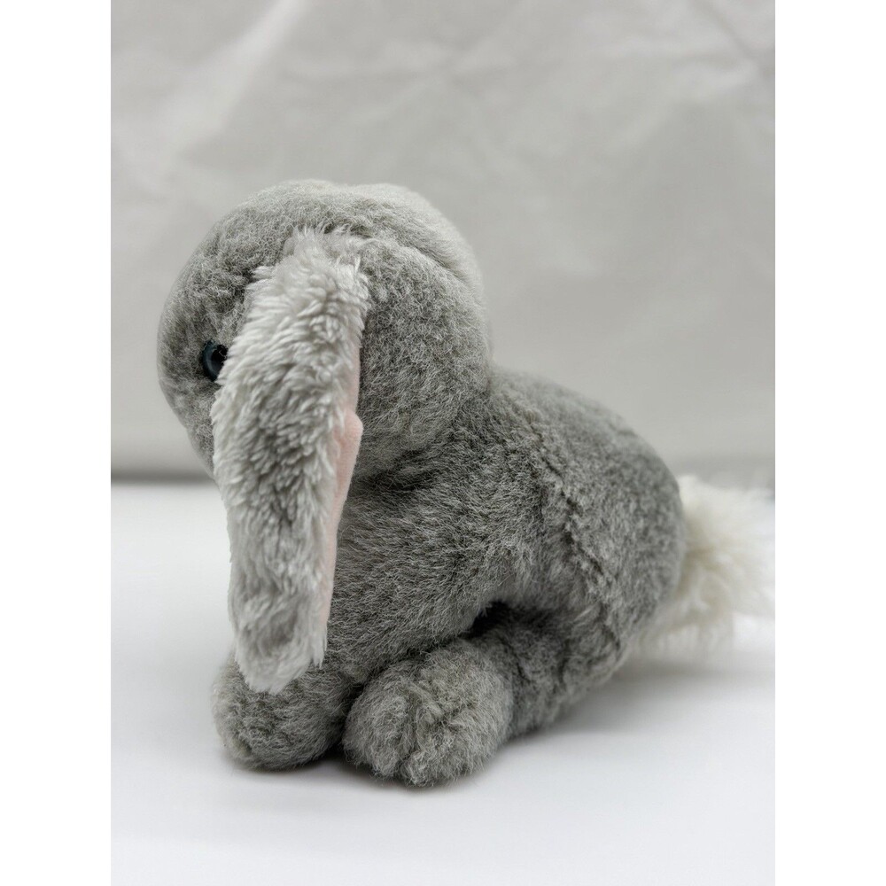 Tyco Bunny Bunny Bunnies Gray 7" Rabbit 1994 Plush Vintage Stuffed Grey Soft Toy - Picture 8 of 11